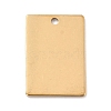Ion Plating(IP) 201 Stainless Steel Pendant STAS-Z038-01G-C-2