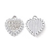 Alloy Crystal Rhinestone Charms ALRI-C008-22P-1