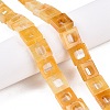 Natural Topaz Jade Beads Strands G-N342-100-4