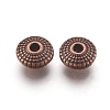 Tibetan Style Alloy Spacer Beads RLF0391Y-2