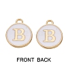 Golden Plated Alloy Charms ENAM-SZ0001-25A-B-2