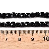 Natural Black Tourmaline Beads Strands G-N342-109A-5