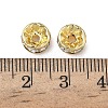 316 Surgical Stainless Steel Rhinestone Spacer Beads STAS-L285-001G-04-2