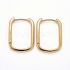 Brass Huggie Hoop Earrings LS-KK-H741-05G-1
