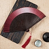 Chinese Style Folding Fan with Tassel PW-WGC4167-06-1