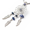 Natural Lapis Lazuli Keychain KEYC-JKC00346-05-3