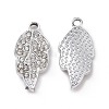 Alloy Crystal Rhinestone Pendants ALRI-C008-37P-1