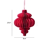 Christmas Paper Honeycomb Ball Pendant Decorations PW-WGCD71A-09-1