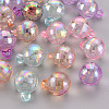 Transparent Acrylic Beads X-TACR-S154-44C-1