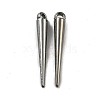 Tibetan Style Alloy Spike Pendants TIBEP-A16461-B-RS-3