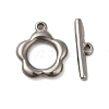 Non-Tarnish 304 Stainless Steel Toggle Clasps LS-STAS-Q324-16P-1