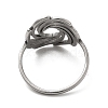 Non-Tarnish 201 Stainless Steel Finger Rings RJEW-G278-27P-3