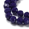 Opaque Glass Beads Stands LS-EGLA-A035-P6mm-D09-4