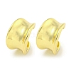 Brass Cuff Earrings EJEW-C104-017G-1