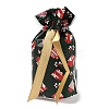 Christmas Gift Box Plastic Packing Pouches Drawstring Bags ABAG-Q053-03F-3