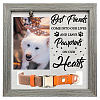 MDF Pet Photo Frames DIY-WH0525-007-1