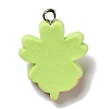 Opaque Resin Pendants RESI-D055-081P-3