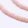 Opaque Glass Beads Strands EGLA-K010-B04-3