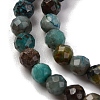 Natural Chrysocolla Beads Strands G-A235-A05-01-4