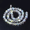 Synthetic Moonstone Beads Strands G-S283-04-8mm-2