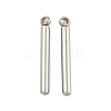 304 Stainless Steel Pendants STAS-M001-04P-01-1