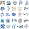 50Pcs PVC Waterproof Stickers PW-WGE304E-01-3