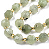 Natural Prehnite Beads Strands G-T131-78A-3