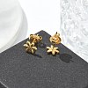 304 Stainless Steel Stud Earrings for Women STAS-Z117-14G-04-3