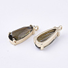Transparent Glass Pendants X-GLAA-T007-22A-2
