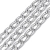 Oval Oxidation Aluminum Curb Chains CHA-K003-08P-4