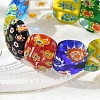 Handmade Millefiori Glass Beads Stretch Bracelets for Women BJEW-Q033-01A-3