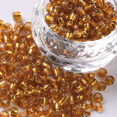6/0 Glass Seed Beads SEED-US0003-4mm-22C-1