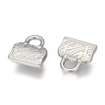 Tarnish Resistant 304 Stainless Steel Pendants STAS-K213-07P-A-1