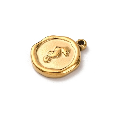 304 Stainless Steel Pendants STAS-I348-02G-03-1