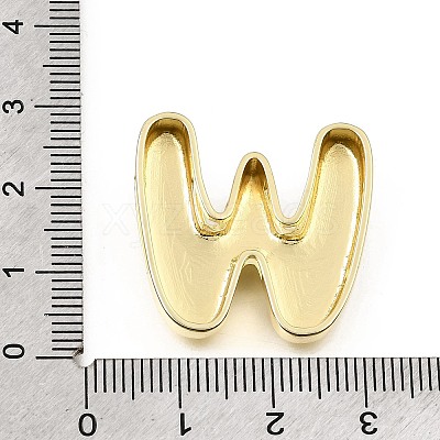 Brass Slide Charms KK-Z163-01G-W-1
