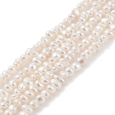 Electroplated Shell Pearl Beads Strands BSHE-C006-06A-1
