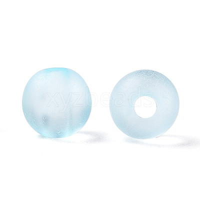 Transparent Acrylic Ball Beads FACR-R021-8mm-06-1