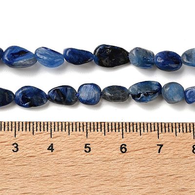 Natural Kyanite Beads Strands G-C268-A08-6x8mm-1