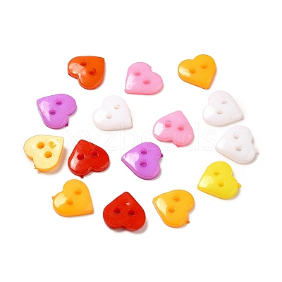 Acrylic Sewing Buttons for Costume Design BUTT-E085-C-M-1
