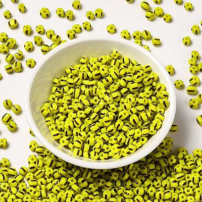 6/0 Opaque Colours Seep Glass Seed Beads X-SEED-F003-04A-05-1