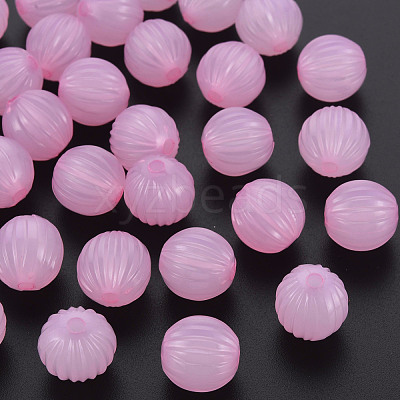 Imitation Jelly Acrylic Beads MACR-S373-11-E10-1