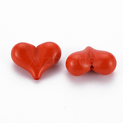 Opaque Acrylic Beads X-MACR-S373-70-A01-1