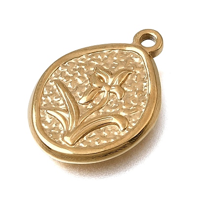 304 Stainless Steel Pendants STAS-K322-26B-G-1