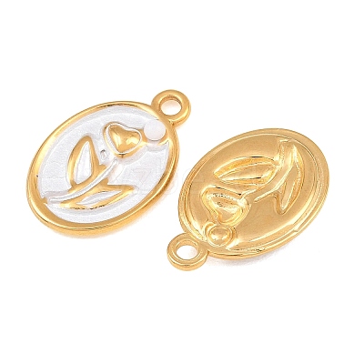 Spray Painted 304 Stainless Steel Pendants AC-CBA5A59-01G-01-1