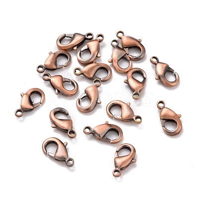 Brass Lobster Claw Clasps KK-902-R-1