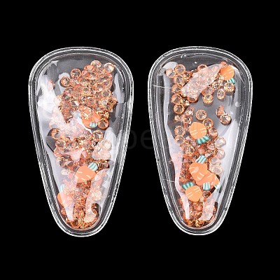 Plastic with Resin and Polymer Clay Accessories RESI-XCP0002-72-1