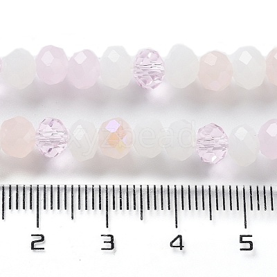 Glass Beads Strands EGLA-A034-M6mm-59-1
