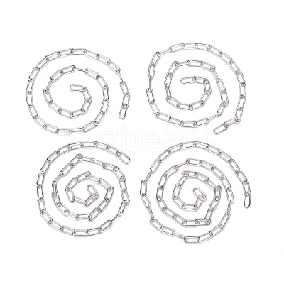 Unwelded Iron Paperclip Chains CH-FS0001-01P-1