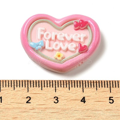 Opaque Resin Cabochons RESI-F049-01B-1