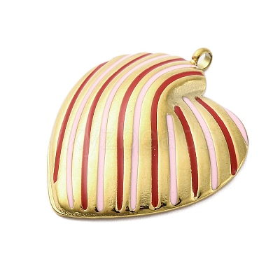 304 Stainless Steel Pendants STAS-V003-03G-05-1